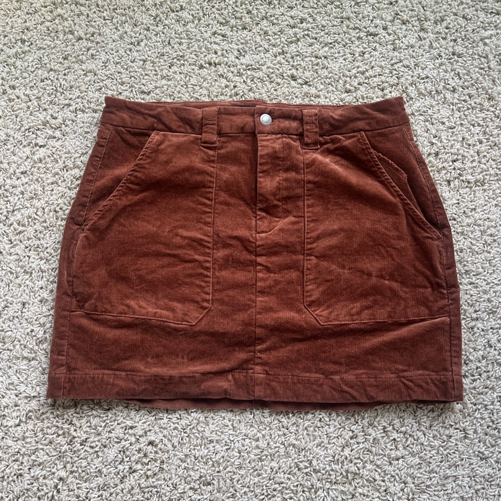 Brown Corduroy Sanctuary Skirt
